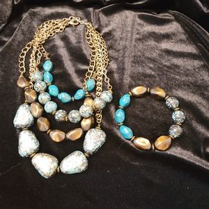 Necklace and Bracelet Set